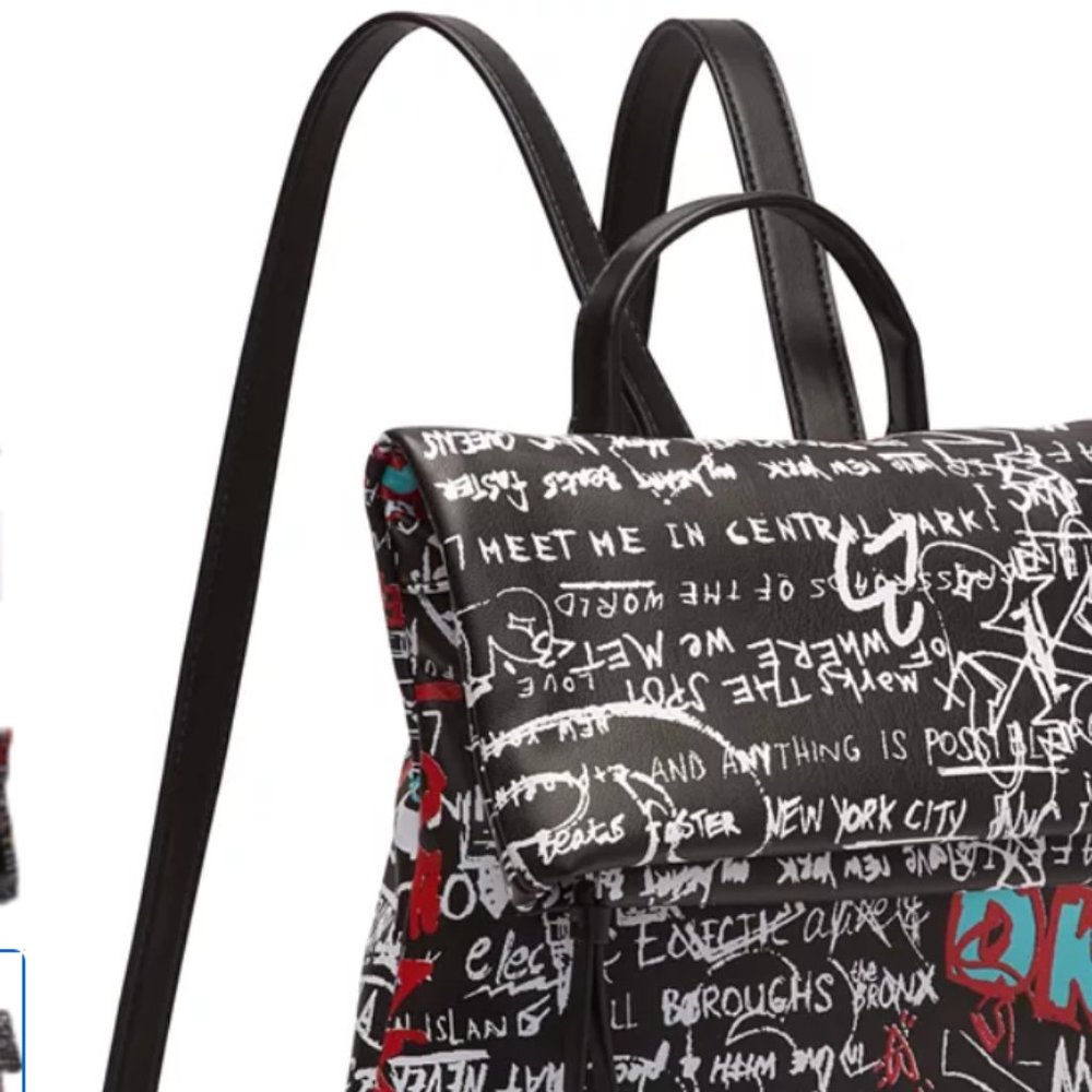 Dkny Tilly Graffiti Backpack Gem